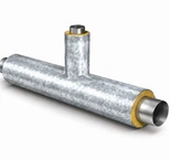Тройник стандартный ППУ-ОЦ d 1420х820 Тип 1 из черной трубы