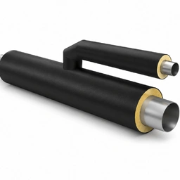 Тройник параллельный ППУ-ПЭ d 1420х1420 Тип 1 из черной трубы