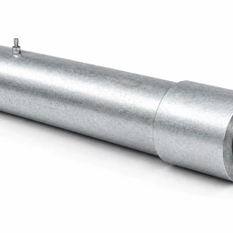 Концевой элемент ППУ-ПЭ d 630 Тип 2 из оцинкованой трубы