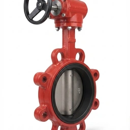 Затвор дисковый Гранвэл с редуктором ЗПВС-FL(W)-3-500-MDV-E Ду-500 Ру-10 с чугунным диском упл-ль EPDM